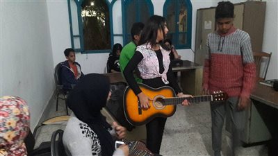 بروفات فنية بفرع ثقافة الغردقة استعدادا لاحتفالات عيد الأم