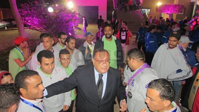 جامعة حلوان تفوز بكأس عام أسبوع شباب الجامعات (صو)