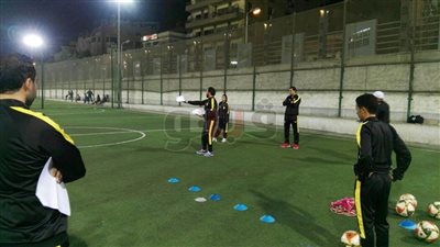 انطلاق تدريبات أكاديمية المقاولون بالمركز الأوليمبي بالمعادي (صور)