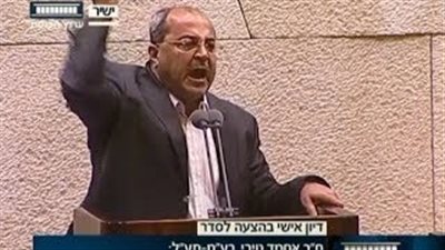 بالفيديو.. أحمد الطيبى لـ «أعضاء الكنيست»: حسبى الله ونعم الوكيل