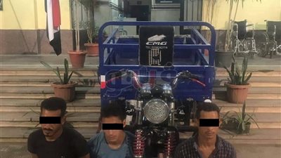 ضبط متهمين تخصصا في سرقة الدراجات النارية بالمنيا
