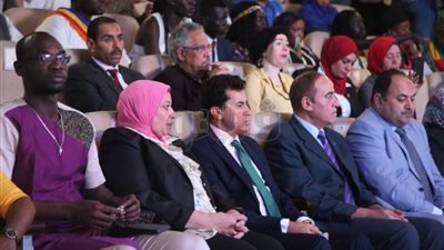 وزير الشباب يشهد حفل افتتاح أوسكار الإبداع الأفريقي (صور)