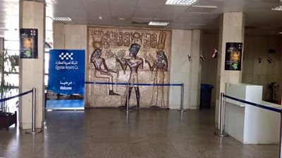 بالصور.. مطار أبو سمبل يتجمل للاحتفال بتعامد الشمس على رمسيس