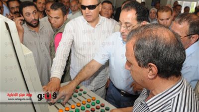 وزير الإسكان ومحافظ الغربية يفتتحان ٣ مشروعات صرف