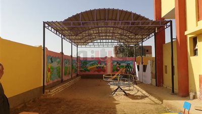 إنشاء 17 مظلة بمدارس الوادى الجديد (صور)