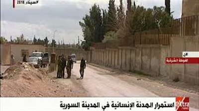 لقطات حية من الغوطة بعد دخول الهدنة الإنسانية حيز التنفيذ (فيديو)