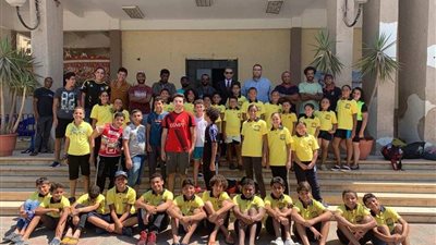 نادي المنيا الرياضي يشارك في بطولة الصعيد الصيفية للسباحة بـ48 سباحا