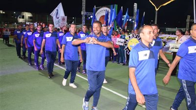 وزير الرياضة يشهد حفل افتتاح بطولة الجمهورية للشركات (صور)