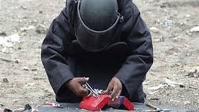 بلاغ بوجود قنبلة بشارع عدلي يكن أمام الكنيسة الإنجيلية بالمنيا