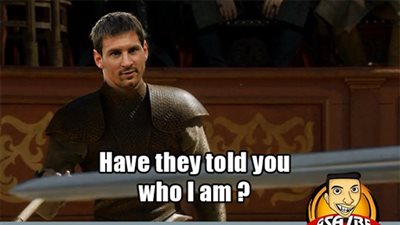 ساخرون: ميسى يتحدى الألمان