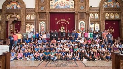 وفد شباب الكنيسة الأرثوذكسية بالخارج يزور مسجد العاصمة الإدارية