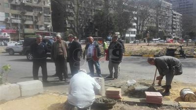 نائب محافظ الجيزة يتفقد التعديل المروري الجديد بشارع عرابي (صور)