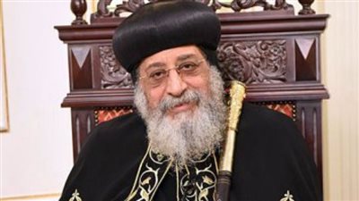 البابا تواضروس يلتقي لجنة احتفالات دير مارجرجس بـ