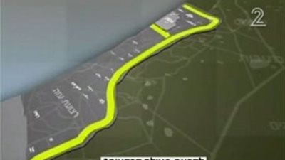 الجيش الإسرائيلي يخطط لفصل غزة عن مصر أثناء اقتحام القطاع