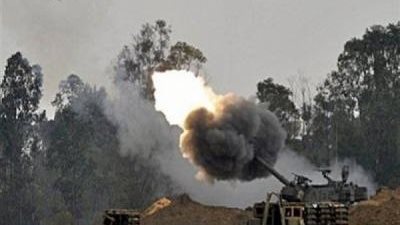 الاحتلال الإسرائيلى يطلق 25 قذيفة مدفعية على جنوب لبنان