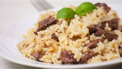 طريقة عمل الأرز بالكبدة