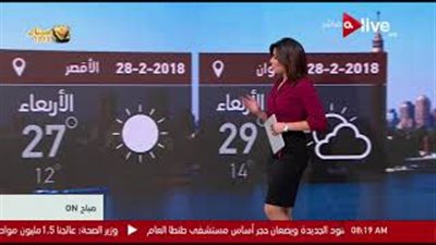 «الأرصاد» تحذر من الشبورة.. والعظمى في القاهرة 26 درجة (فيديو)