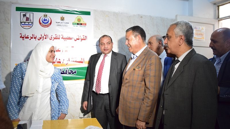 قافلة طبية بإحدى