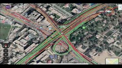 الحالة المرورية اليوم الخميس وكثافات مرورية بكوبري أكتوبر (فيديو)