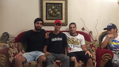 ثنائي المصري يزوران ناشئ المريخ المصاب بالسرطان