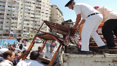 تحرير 91 محضر إشغالات وإزالة 9 حالات تعد بقرى المنيا