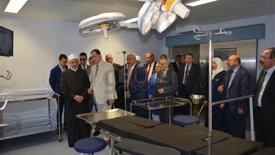 شيخ الأزهر يفتتح قسم جراحة القلب والصدر بمستشفي باب الشعرية الجامعي