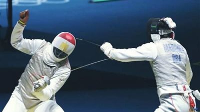 بعثة منتخب مصر للسلاح تغادر مطار القاهرة