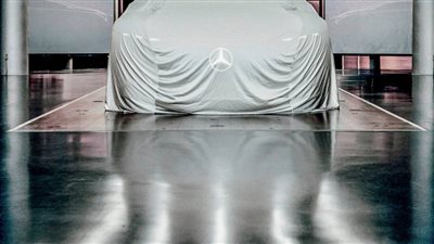 قاعدة عجلات مرسيدس MEA في معرض فرانكفورت الدولي للسيارات