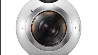 بالصور.. سامسونج تكشف عن كاميرا «Gear 360» الذكية