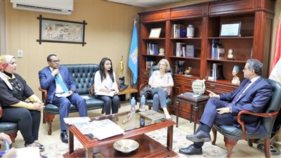 وزير الآثار يجتمع مع سفيرة بلجيكا لمناقشة آخر تجهيزات معرض قصر البارون