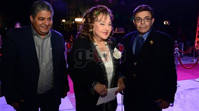 ليلي طاهر ومدحت صالح ودرة في حفل استفتاء «نايل سينما» (صور)