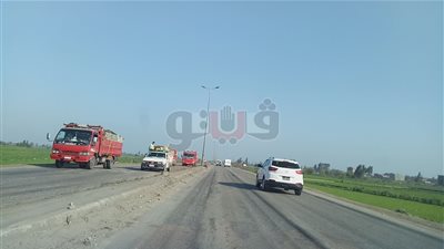 الإهمال يسيطر على طريق «المنصورة - جمصة» في الدقهلية (فيديو وصور)