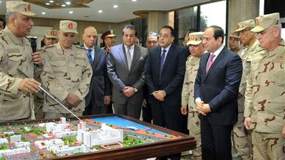 السيسي يدشن اليوم مدينة العلمين الجديدة وعددا من المشروعات التنموية