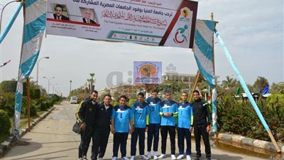 جامعة دمياط تكرم طلاب المشاركين في مبادرة «بالتحدي نستطيع»