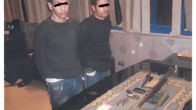 ضبط قطعتين سلاح بحوزة عاطلين بالقليوبية