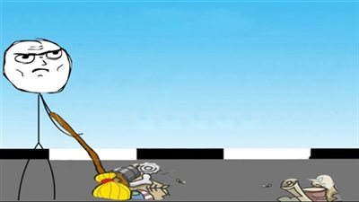 ساخرون.. النظافة من الإيمان والحريقة من الشيطان