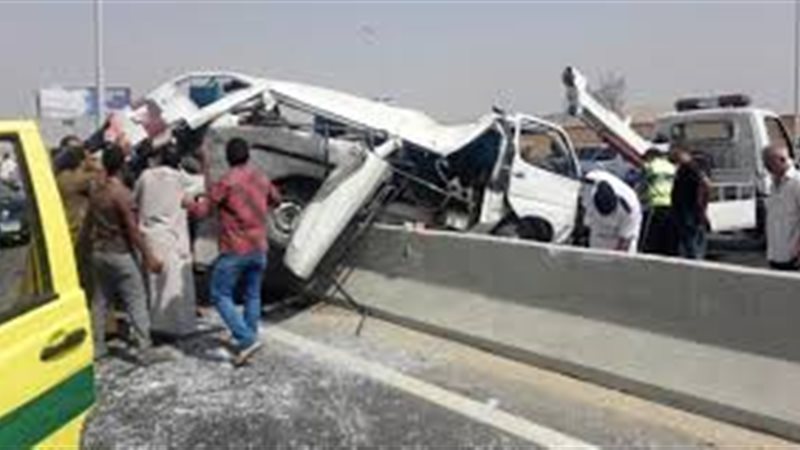  حادث تصام على طريق