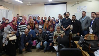 جامعات أوروبية تشارك في لقاء تدريب معلمي المدارس بتربية حلوان