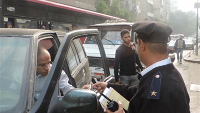 ضبط 3682 مخالفة متنوعة في حملة مرورية بالجيزة