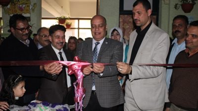 افتتاح معرض التربية الفنية الدائم لتعليم الغربية