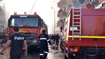الحماية المدنية تسيطر على حريق اندلع داخل عقار بالمنيا