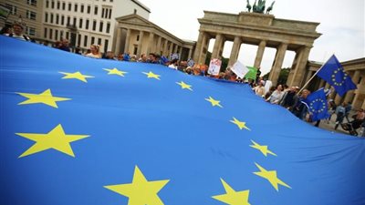 احتجاجات في برلين على خروج بريطانيا من الاتحاد الأوروبي دون اتفاق