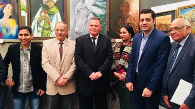 افتتاح مهرجان الإبداع التشكيلي في الإسماعيلية (صور)