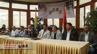 بالصور.. بدء المؤتمر الصحفي لانتقال 