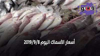 أسعار الأسماك اليوم 2019/9/8.. والبلطي يسجل 28 جنيها