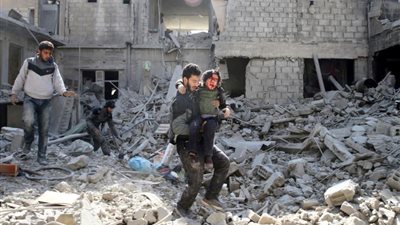 مجلس حقوق الإنسان يجتمع لبحث وضع الغوطة بناء على طلب بريطانيا