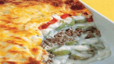 طريقة مميزة لعمل الكوسة بالبشاميل