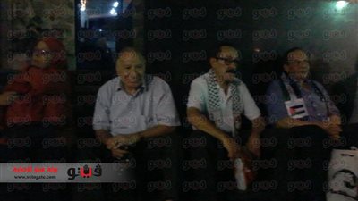 بالفيديو والصور.. وقفة بالصحفيين لمطالبة مجلس الأمن بإنهاء الوضع في فلسطين