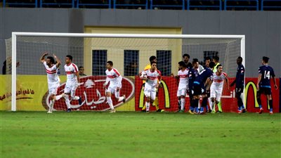 يوسف أوباما يتقدم للزمالك بهدف في مرمى بيراميدز