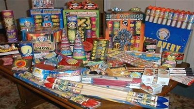 ضبط 450 صاروخ «ألعاب نارية» في حملة بشبرا الخيمة